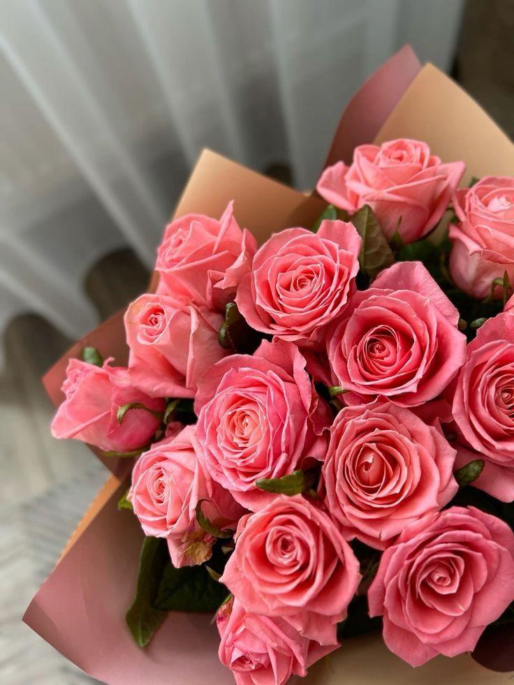 Professional floral arrangement in modern corporate setting